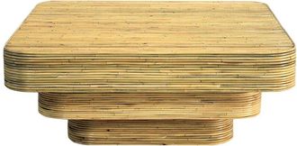 Safavieh Couture Maryellen Rattan Coffee Table