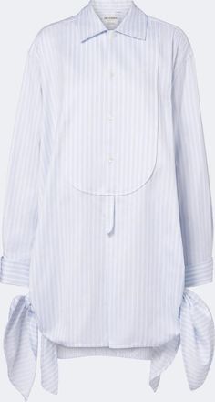J.W.Anderson Striped cotton twill shirt dress
