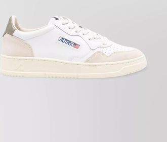 Autry low top sneakers with contrast heel tab