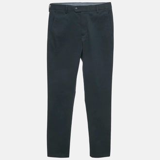 CHARLES TYRWHITT Navy Blue Gabardine Formals Trousers S