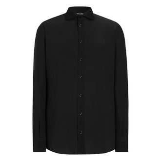 Dolce & Gabbana Heren, Overhemden, Zwart, Maat: 3XL