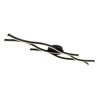 Globo Lighting Plaf&oacute;n - Geronimo - Negro - Metal - Led - 67206d - Globo