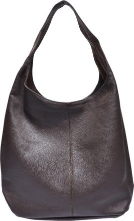 Anna Luchini Bordeauxrood Rundleer Tas