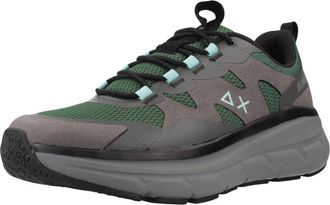 Sun 68 Mens Jupiter Sporty Trainers, Green, 9.5 UK