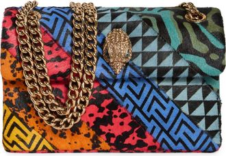 Kurt Geiger Mini Kensington Genuine Calf Hair Convertible Crossbody Bag in Multicolored at Nordstrom Rack