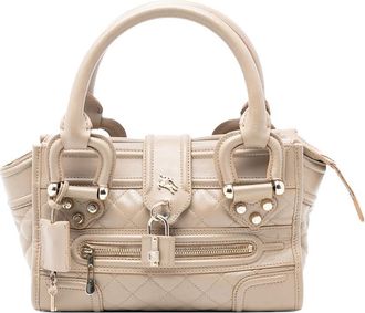 Burberry Pre-owned Burberry Mini Quilted Leather Manor Handbag Ladies TMDPZ67RUJ4Q3NV5