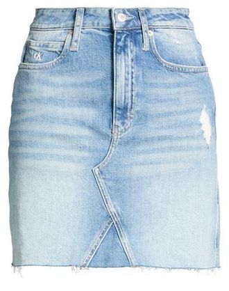Calvin Klein PARTES DE ABAJO - Faldas vaqueras en YOOX.COM