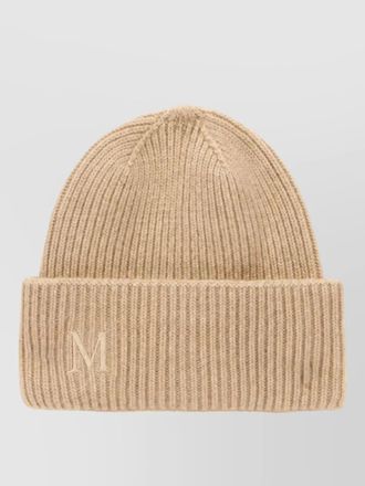 Max Mara cashmere ribbed beanie