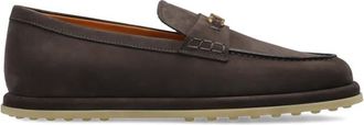 Tod's Suede Loafers - Dames - Loafers - Bruin - 39 1/2 EU - Leer - Schoenen