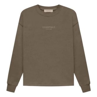 Fear of God FW22 Relaxed Crewneck Wood FOG-FW22-685