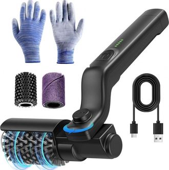 OEM Cepillo El&eacute;ctrico 2 En 1 Para Barbacoa, Limpia Eficazmente Las Manchas De Aceite - 2000 Mah