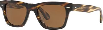Oliver Peoples Cocobolo Bruine Zonnebril OV 5393Su - Heren - Zonnebrillen - Bruin - 51 MM - Accessoires