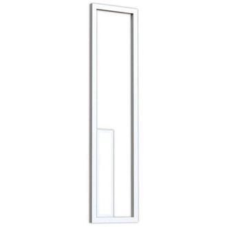 Mantra Inspired Mantra Boutique L&aacute;mpara De Pared Rectangular, Regulable, Led De 40 W, 3000 K, 2250 Lm, Blanco, 3 A&ntilde;os De Garant&iacute;a