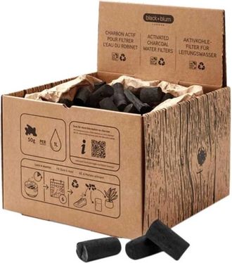 Black + Blum Purificador De Agua Blackblum Charcoal Pack 5kg Biodegradable Prelavado