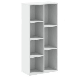 vidaXL Vidaxl - Estanter&iacute;a De Madera De Ingenier&iacute;a Blanca 50x25x105 Cm