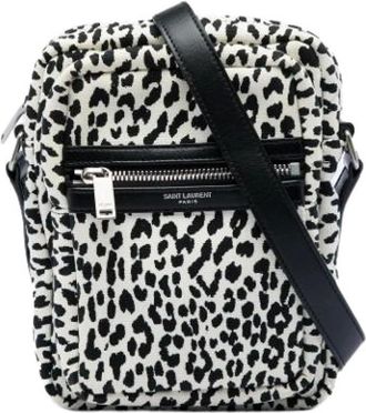Saint Laurent Borsa a tracolla Pre-owned in tela - - Pre-owned - Donna - Multicolore - ONE SIZE