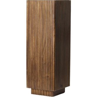 Light & Living Light&living - Colonna in legno gatura di in marrone scuro con