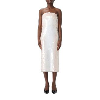 Sportmax Stemma Midi Dress - Dresses - Mujer - Blanco - M