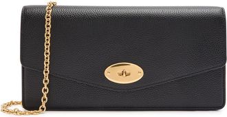 Mulberry Darley Grained Leather Clutch - Black - One Size