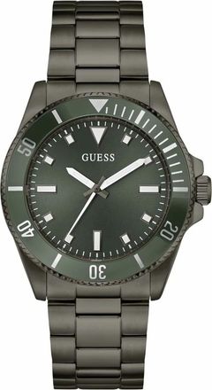 Guess Gw0968G3 Analoog Horloge - Heren - Accessoires - Zwart - Maat: ONE Size