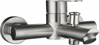 OEM Robinet Baignoire Tiroir - Acier Inoxydable 304 - Commande Monocommande - A&eacute;rateur Int&eacute;gr&eacute; - Pour Baignoire Et Douche - 1 Pi&egrave;ce