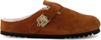 Scholl Verstoppen - Dames - Klompen - Bruin - 39 EU - Schoenen
