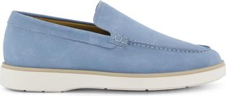 Giorgio loafer lichtblauw effen lichte zool effen