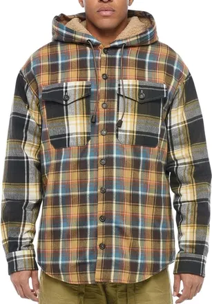Dsquared2 Brown Check Overshirt