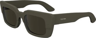 Calvin Klein Brown Square Ladies Sunglasses CK24512S 260 51