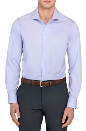W.R.K Slim Fit Solid Reworked Dress Shirt in Lilac at Nordstrom, Size 15.5 - R