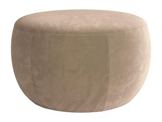 VENTE-UNIQUE.COM Puf de terciopelo topo sirayowordwrap{70}}