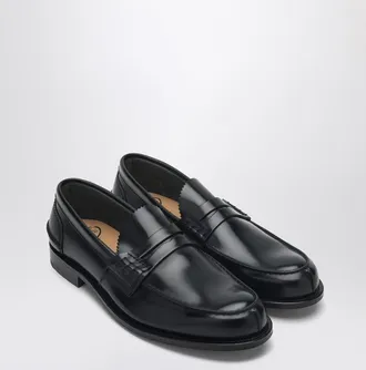 Churchs Black Shiny Leather Pembrey Loafers