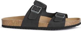 Geox Schoenen, Heren, Zwart, 44 EU, U Sandal Ghita B