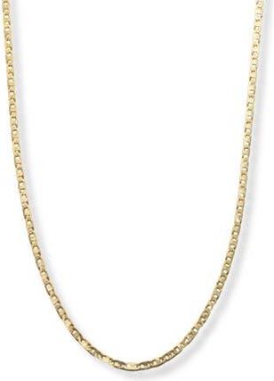 Argento Vivo Flat Cable Chain Necklace in Gold at Nordstrom Rack