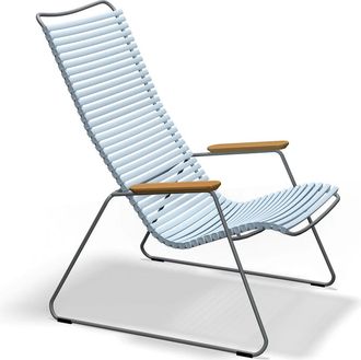 Houe CLICK Outdoor Lounge Chair, dusty light blue