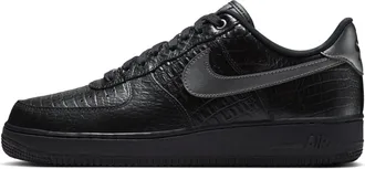 Nike Mens Air Force 1 07 Shoes in Black | IV6306-010
