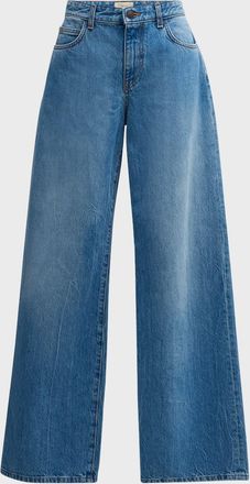 The Row Eglitta Mid-Rise Straight-Leg Jeans