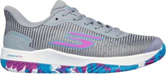 Skechers Womens Viper Court Pro Pickleball Tennis Trainers Shoes in Grey - Size EU 41