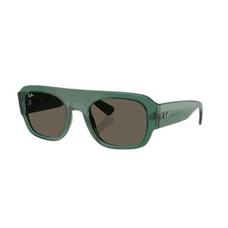 Ray-Ban unisex, Accessoires, Groen, Maat: 55 MM Polyamide