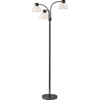 Adesso Presley 3-Arm Floor Lamp in Black Nickel at Nordstrom