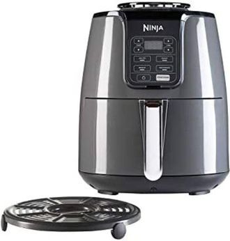 Ninja Af100 Sencillo 3,8 L Independiente 1550 W Freidora De Aire Caliente Negro - Ninja