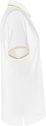 Versace Jeans Couture Polo con logo ricamato - Bianco