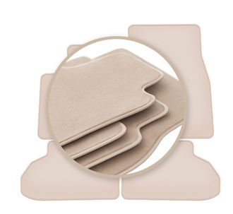 OEM Alfombrillas Beige Premium Para Bmw X6 F16 Suv 2014-2020