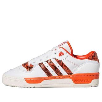 adidas Rivalry Low Shoes Orange Snakeskin HP9048