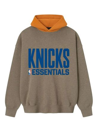 Fear of God Sweater met grafische print en capuchon - Beige