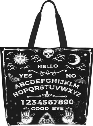 Generic Board Goth Gothic Handbag Durable Grocery Bag Large Capacity Grocery Bags For Work Casual College