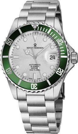 Revue Thommen Diver XL Automatic Silver Dial Mens Watch 17571.2124