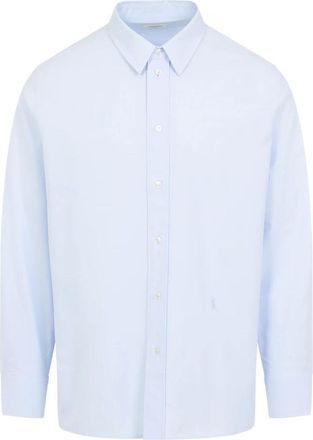 Saint Laurent Formal Shirts, male, Blue, XL, Shirt