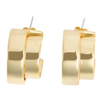 Liviana Conti Hoepeloorbellen - Dames - Oorbellen - Geel - ONE Size - Accessoires