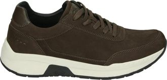 Josef Seibel Casual Bruine Nubuck Schoenen - Heren - Sneakers - Bruin - 46 EU - Leer - Schoenen